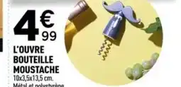 Centrakor L'ouvre bouteille moustache offre