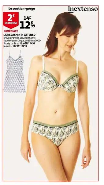 Auchan Ligne jasmin in extenso offre
