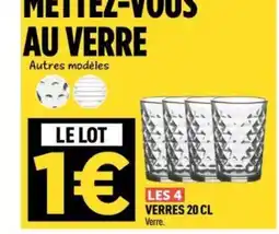 Centrakor Les 4 verres offre