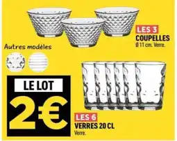 Centrakor Les 6 verres offre