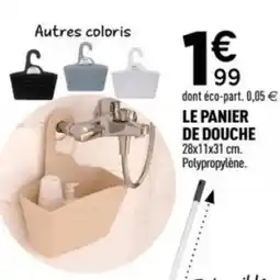 Centrakor Le panier de douche offre