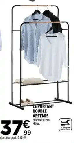 Centrakor Le portant double artemis offre