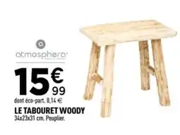 Centrakor Le tabouret woody offre