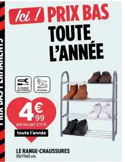 Centrakor Le range-chaussures offre
