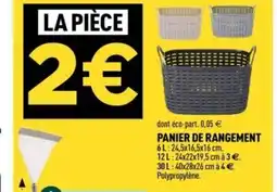 Centrakor Panier de rangement offre