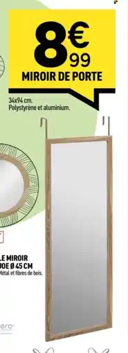 Centrakor Miroir de porte offre