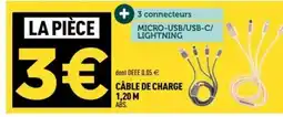 Centrakor Câble de charge offre