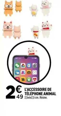 Centrakor L'accessoire de téléphone animal offre