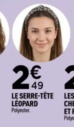 Centrakor Le serre-tête les léopard offre