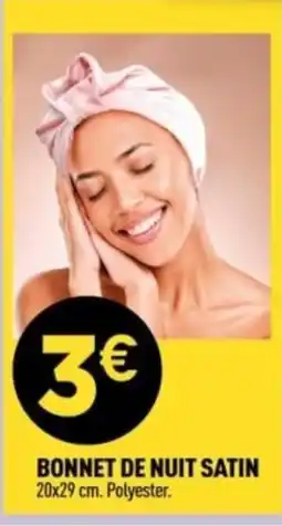 Centrakor Bonnet de nuit satin offre