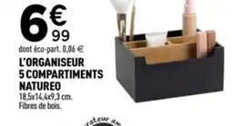 Centrakor L'organiseur 5 compartiments natureo offre