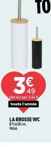 Centrakor La brosse wc offre