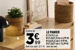 Centrakor Le panier offre