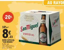E.Leclerc SAN MIGUEL Bière especial offre