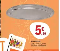E.Leclerc Plat ovale offre