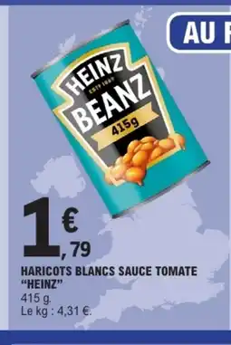 E.Leclerc HEINZ Haricots blancs sauce tomate offre
