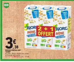 E.Leclerc BJORG Boisson végétale bio offre