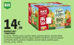 E.Leclerc POM'POTES Gourdes bio offre