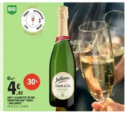 E.Leclerc JAILLANCE Aoc clairette de die tradition bio doux offre