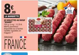 E.Leclerc BIGARD 28 boulettes au boeuf offre