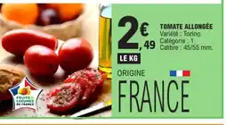 E.Leclerc Tomate allongée offre