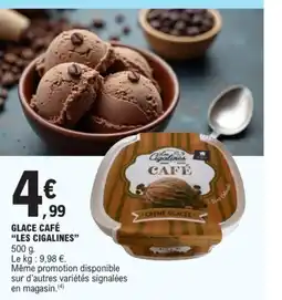 E.Leclerc LES CIGALINES Glace café offre