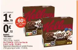 E.Leclerc KELLOGG'S Barres offre