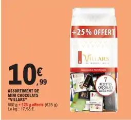 E.Leclerc VILLARS Assortiment de mini chocolats offre