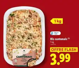 Lidl Flash - riz cantonais offre