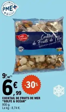 E.Leclerc COCKTAIL DE FRUITS DE MER GOLFE & OCÉAN offre