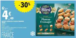 E.Leclerc COFFRET FEUILLETÉS PLATEAU FROMAGER BLINI offre