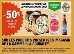 E.Leclerc SUR LES PRODUITS PRÉSENTS EN MAGASIN DE LA GAMME LA GOUDALE offre