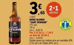 E.Leclerc BIÈRE BL SANT ERWANN offre