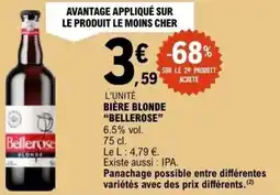E.Leclerc BLONDE BELLEROSE offre