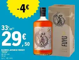 E.Leclerc BLENDED JAPANESE WHISKY FUYU offre