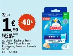 E.Leclerc BLOC WC(4)(5)(6) CANARD offre
