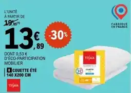 E.Leclerc COUETTE ÉTÉ offre