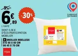 E.Leclerc OREILLER MOELLEUX ÉTÉ offre