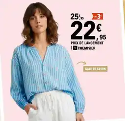 E.Leclerc CHEMISIER offre