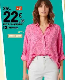 E.Leclerc CHEMISIER offre