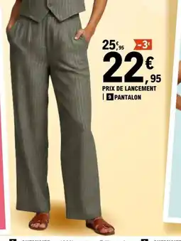 E.Leclerc PANTALON offre