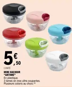 E.Leclerc MINI HACHOIR ARTIME offre