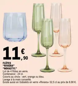 E.Leclerc FLÛTES RIVIERA NOVASTYL offre