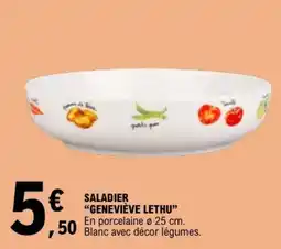 E.Leclerc SALADIER GENEVIÈVE LETHU offre