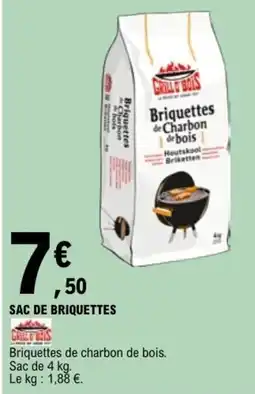 E.Leclerc SAC DE BRIQUETTES offre