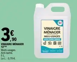 E.Leclerc VINAIGRE MÉNAGER 12° offre