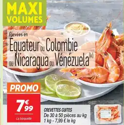 Netto Crevettes cuites offre
