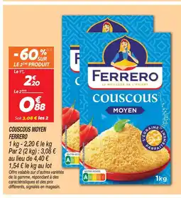 Netto Ferrero couscous moyen offre