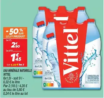 Vittel eau minérale naturelle