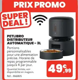 Animalis Petlibro distributeur automatique - 3l offre
